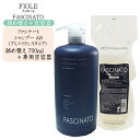 【2点セット 詰め替え】フィヨーレ ファシナート シャンプーAB(アミノバウンスタイプ)700ml リフィル + 専用空容器シャンプー 詰め替え フィヨーレ シャンプー ノンシリコンシャンプー 美容室 シャンプー