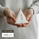 【全8色・名入れ可】退職プチギフト用 テトラパッケージ 48セット