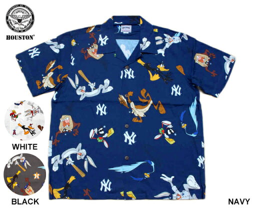 アロハシャツ HOUSTON ヒューストン LOONEY TUNES × MLB ALOHA SHIRTS 41064 アロハシャツ HOUSTON ヒューストン LOONEY TUNES × MLB ALOHA SHIRTS 41064