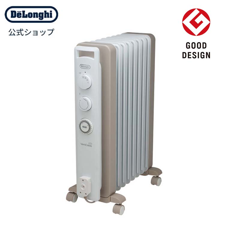 デロンギ オイルヒーター RHJ21F0812-WH | delonghi 公式 8-10畳 オイルヒーター ヒーター オイル 乾燥しない 暖房器具 暖房 器具 オス..