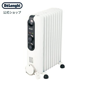 デロンギ オイルヒーター RHJ35M1015-BK | delonghi 公式 10-13畳 ヒーター オイル 乾燥しない 暖房器具 省エネ 電気 赤ちゃん 暖房器 安全 タイマー付き 電気ヒーター 暖かい 部屋 子供 冬 キャスター付き 在宅勤務 テレワーク エコモード