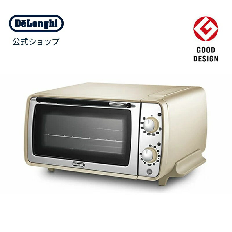 デロンギ ディスティンタ ペルラ コレクション オーブン＆トースター EOI408J-Y delonghi 公式 おしゃれ トースター 小型 オーブントースター お菓子作り パン焼き器 調理家電 コンパクト グリル 4枚焼き 電気オーブン プレゼント 保温 ピザ キッチン家電 結婚祝い