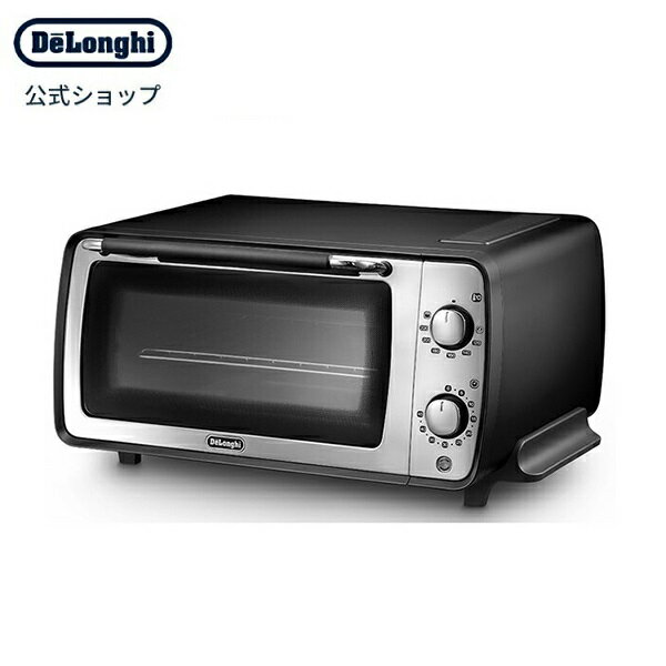 デロンギ ディスティンタ コレクション オーブン＆トースター[EOI407J-BK]| delonghi 公式 おしゃれ トースター 小型 オーブントースター お菓子作り パン焼き器 調理家電 コンパクト グリル 4枚焼き 電気オーブン プレゼント 保温 パン ピザ キッチン家電