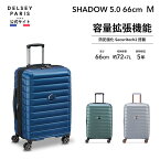 【公式】 DELSEY デルセー SHADOW 5.0 66CM 4DW EXP TR CA シャドウ スーツケース 容量拡張 キャリーケース mサイズ 中型 セキュリテックZIP TSAロック 5年国際保証 72+7L 8輪 ダブルキャスター 洗濯可能 おしゃれ ビジネス 出張 delsey paris おすすめ 送料無料