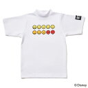 【Disney】ベイマックス /モックネックTシャツ ゴルフウェア レディース ゴルフ S M L 春 夏 トップス 女子 ホワイト 白 送料無料