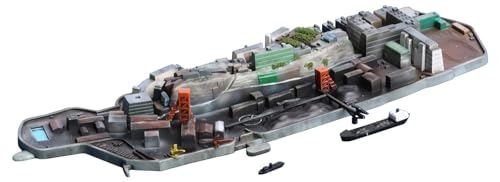 組み立て軍艦島(端島) プラモデル/??4×18×29cm/軍艦-99・Color:軍艦島(端島) プラモデル・組み立て、塗装が必要なプラモデル。別途、工具、塗料等が必要。・(b)対象年齢 :(/b)10才以上・梱包サイズ: 4.0×29.0×18.0(cm)廃墟マニアは刮目! ! 軍艦は軍艦でも! あの軍艦島(端島)が1/3000集める軍艦シリーズとして製品化です! 手のひらサイズの手軽に作って楽しめるストラクチャーとして、高度成長期の活気ある時代の姿を完全新金型で立体化します! 軍艦島は正式名称「端島(はしま)」と呼ばれ、長崎県長崎市に位置します。 1800年代後半の石炭発見より化石燃料へと移行する昭和40年台後半までの間、良質な石炭が採掘される炭鉱として栄えた島で、昭和49年の閉山以降は無人島となり、風化する建築物など廃墟としても有名です。 対岸陸地より端島を望んだとき、日本海軍の戦艦(軍艦)を思わせるシルエットから、軍艦島としての愛称も現在に知られるところです。 軍艦ではありませんが、ネーミングとスケールが同じなので本シリーズに仲間入り! □再現性は同シリーズと同じように小気味よいパーツ分割設計と程よくアレンジされた形状が製作を楽しくさせます。 □ランナーは「ベース部分」「住棟部分」「クレーンや船舶」にわかれています。 □島西側の住棟は特徴的なものや色調を再現しやすいよう一部別部品化しています。 □周囲の海面を再現するため、青色で成型された海面再現プレートが1枚付属します。 □プラスチック部品以外に整然と並ぶ窓を再現するためのサービスシールとデカールが付属します。 □北西部から高台へと通じる地獄階段と呼ばれる勾配道を再現しました。 南部プールも繊細な彫刻で再現しました。 □65号棟(報国寮)のエレベーターシャフト跡も形状化しています。 □島東側の炭鉱地区は、立体的な造形とさせるため設備や付随する船舶を別部品で用意しました。 □ベースには積み上げられた石炭やドルシックナー、炭鉱事務所の建物など特徴的な部分が一体となって表現されています。 □島の中央部を南北に走る高台や、西側に所せましと乱立した住棟を立体的に再現しました。 □31号棟は住棟を貫くボタ捨て用ベルトコンベアを表現するため別部品化しました。 □日本最古のRC造建築物である30号棟の中央部が吹き抜けた形状を再現しました。 □時代によってオレンジ色や薄緑に塗られていた竪坑、巻揚げ機櫓は塗装着色しやすいように別部品としました。 □東側に設置されたクレーンを3基、石炭を積載した運搬船および交通船を各1隻ずつ部品化しました。 □別部品の70号棟(学校)はのちに増設された階層との差を再現しました。 □グランドには実際に存在したテニスコートなどを繊細な彫刻で再現しました。 □作り方次第で現代風にもアレンジが可能です! ※この商品は、組み立て、塗装が必要なキットです。 ※組み立て、塗装には別途、接着剤や工具等が必要です。 (.co.jpより)