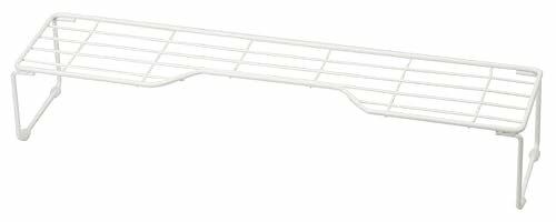 パール金属 コンロ奥ラック600 幅62×奥行15×高さ11cm ホワイト スマートチョイス HB-6201 送料無料