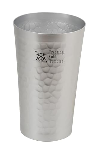 パール金属 タンブラー アルミ製 480ml シルバー フリージングコールド HC-809 送料無料