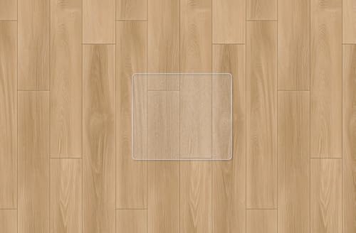 パール金属 チェアマット 透明 70×80cm クリア 1.5mm厚 エッジ部段差少ない斜めカット 拭ける PVC 床暖房対応 お手入れ 送料無料