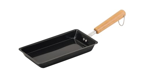 パール金属 日本製 燕三条製 鉄 卵焼き フライパン 10.5×21cm IH対応 一気に巻ける お弁当用 玉子焼き..
