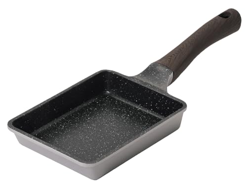 パール金属 卵焼き 玉子焼き 器 13×18cm 軽い 軽量 ガス火専用 マーブルコート 耐摩耗性試験100万回ク..