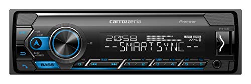 Pioneer カーオーディオ MVH-5600 1D メカレス Bluetooth USB iPod iPhone AUX DSP カ 送料無料