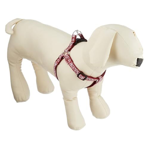 ペティオ (Petio) 犬雅 唐草ハーネス レッド S サイズ 送料無料...