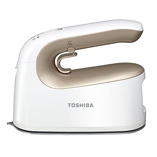 TOSHIBA(東芝) アイロン スチームアイロン コードレス 衣 類スチーマー かけたまま 小型 約 0.71kg 最 大約 12g/ 送料無料
