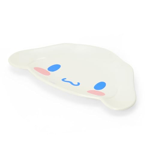 サンリオ(SANRIO) フェイス形プレート シナモロール 電子レンジ、食器洗浄機、乾燥機の使用可 142336 送料無料