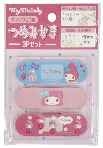 乐天商城 - アイプランニング サンリオキャラクターズ ばんそうこう風つめみがき マイメロディ 約W70×H21×D4mm K5255B 送料無料