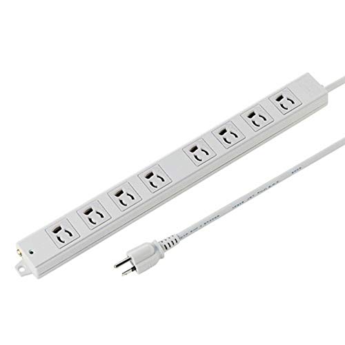 サンワサプライ 工事物件タップ 8個口・3P 0.3m TAP-K8-03 送料無料