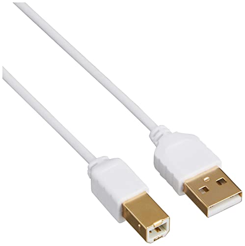 ホワイト/1.5m/KU20-SL15WK・Size:1.5m・パッケージ個数:1・USB2.0規格・USB1.1規格準拠のパソコンとUSB機器（プリンター・HDD・USBハブ・スキャナなど）との接続や、USBハブとUSB機器を接続する時に使用するケーブルです。（「シリーズA」コネクタを持つ機器と「シリーズB」コネクタを持つ機器とを接続します）・ケーブル外径2.5mmの細径ケーブルとコンパクトコネクタを採用し、ケーブルの取り回しがしやすくなりました。・USB2.0の「HI-SPEED」モードに対応した高品質ケーブルです。USB2.0/1.1両方の機器を接続することができます。USB2.0で規定された特性インピーダンス・信号減衰量・伝播遅延・スキューなどの電気特性の値を全て満たしています。・銅製の高密度編組みシールド材の内側に密閉型のアルミシールド処理を施し、低域から高域まで、ほとんどのノイズから大切なデータを守ります。・芯線を2本ずつよりあわせたノイズに強いツイストペア線を使用しています。●USB2.0規格・USB1.1規格準拠のパソコンとUSB機器(プリンター・HDD・USBハブ・スキャナなど)との接続や、USBハブとUSB機器を接続する時に使用するケーブルです。(「シリーズA」コネクタを持つ機器と「シリーズB」コネクタを持つ機器とを接続します) ●ケーブル外径2.5mmの細径ケーブルとコンパクトコネクタを採用し、ケーブルの取り回しがしやすくなりました。 ●USB2.0の「HI-SPEED」モードに対応した高品質ケーブルです。USB2.0/1.1両方の機器を接続することができます。USB2.0で規定された特性インピーダンス・信号減衰量・伝播遅延・スキューなどの電気特性の値を全て満たしています。 ●銅製の高密度編組みシールド材の内側に密閉型のアルミシールド処理を施し、低域から高域まで、ほとんどのノイズから大切なデータを守ります。 ●芯線を2本ずつよりあわせたノイズに強いツイストペア線を使用しています。 ●内部を樹脂モールドで固め、さらに全面シールド処理を施していますので、外部干渉を防ぎノイズ対策も万全。耐振動・耐衝撃性にも優れています。 ●サビにも強く、経年変化による信号劣化の心配が少ない金メッキ処理のコネクタシェルとピン(コンタクト)を使用しています。 ●土壌や地下水などの環境汚染の原因となる鉛を含まない無鉛ハンダを使用しています。 ■ケーブル長:約1.5m(SR間) ■ケーブル径:2.5mm ■線材規格:UL2725 ■コネクタ形状:USB Aコネクタオス-USB Bコネクタオス (USB2.0 Aコネクタオス - USB2.0 Bコネクタオス) ■重量:約25g ■特注ロット数:300本 ※発注数量が300本より多い場合には特注をお受けすることが可能です。最小ロット数は変動することもありますので事前にご確認ください。価格・納期・仕様などについては、サンワサプライ営業までお問い合わせください。
