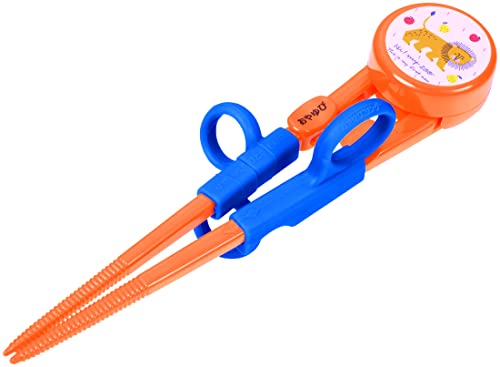 ハイマイズー/-/ADXT1-A・パッケージ個数:1・サイズ:箸の長さ＝14cm(右手用)・素材・材質:箸・カバー＝ABS樹脂 リング＝シリコン樹脂・対象年齢:2〜7才・原産国:中国大好きなキャラクターと一緒に楽しくお箸の練習 指に優しいシリコン製のソフトリング 箸先はすべり止め加工がされており、四角くつまみやすい 3つのリングで箸の正しい持ち方が練習できる