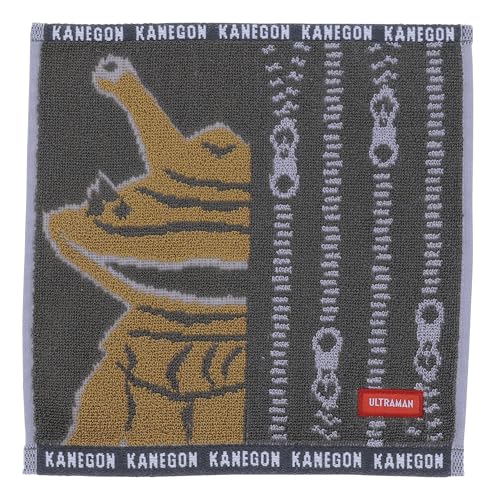 カネゴン/約25×25cm/6765013100・Color:カネゴン・パッケージ個数:1・サイズ：約25×25cm / 生産国：中国・組成：綿100％ / 仕様：オーガニックコットン・パイルジャカード・織りネーム・抗菌防臭加工・ポケットに入る小さいサイズのタオル・円谷プロポケットに入るサイズのミニハンドタオルです。 抗菌防臭加工なので菌の増殖やイヤな臭い オーガニックコットン使用なので人にも環境にも優しい。 ウルトラマンのカネゴンが大胆にデザインされたミニタオルです。