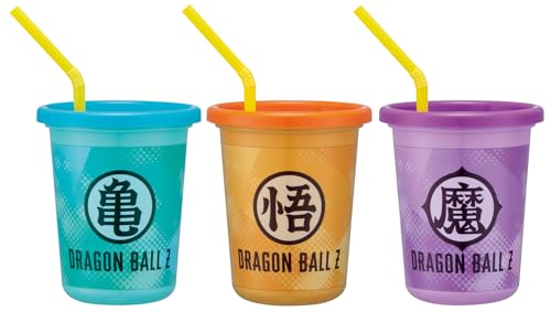 コンテンポラリードラゴンボール/径9cm×高10.6cm/SIH3ST-71045・Color:ドラゴンボール・パッケージ個数:1・サイズ：径9×高10.6cm、ストロー：17cm・材質：ポリプロピレン・原産国：日本ストロー付きの軽量タンブラー、柄違いの3個セット。 フタ付きなので衛生的。 市販の直径6mmのストローと交換できます。 コップとフタを重ねてコンパクトに収納可能。 ストローを外して食洗機OK。 お手入れも簡単です。 ※完全密封ではありません。 ※電子レンジは使用しないでください。