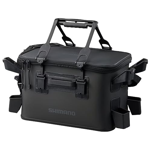 シマノ(SHIMANO) ロッドレスト タックルバッグ (レスト4/ハードタイプ) BK-024W ブラック 22L 送料無料