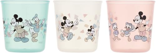 ミッキーマウスベビーコップ/径4.8×5cm/BCUP1AG-69730・Color:ベビーコップ・パッケージ個数:1・サイズ：径4.8×5cm・材質：ポリプロピレン・原産国：日本色柄違いの抗菌ミニコップ3個セット。 小さなお子様にも扱いやすいサイズです。 食洗機対応でお手入れ簡単。 ひとめで残量が分かる目盛り付き。 ※すべての細菌の増殖を抑制するものではありません。 ※電子レンジ・直火・オーブンおよびグリルは使用しないでください。 ※煮沸消毒はしないでください。