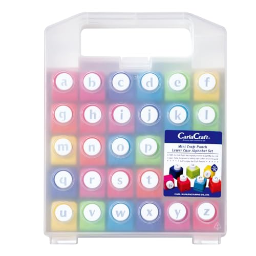Rakuten - カール事務器(CARL) クラフトパンチ アルファベット小文字セット CN12-B 送料無料