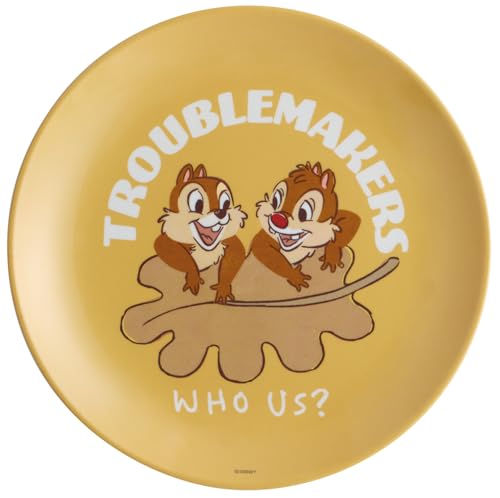 スケーター(Skater) 中皿 メラミン プレート パン皿 19cm ディズニー チップ＆デール 男の子 女の子 AUTUMN MPL 送料無料