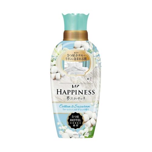 レノア P&G ジャパン ハピネス 夢ふわタッチ 柔軟剤 ウォームコットン&すずらんの香り 本体 450ml 送料無料