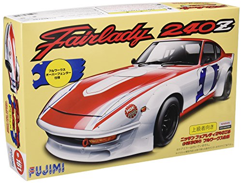 組み立てNo.161 フェアレディ 240Z フルワークス S30 ID161/?6.2x20.5x34.7cm/ID-161・Color:No.161 フェアレディ 240Z フルワークス S30 ID161・パッケージ個数:1・組み立て、塗装が必要なプラモデル。別途、工具、塗料等が必要。ワークスタイプのオーバーフェンダー、リアスポイラーを装備したS30Zです。