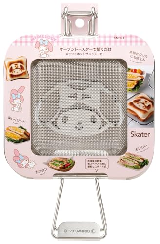 スケーター(Skater) ホットサンドメーカー メッシュ スタンド式 オーブントースター用調理器 サンリオ マイメロディ KMHS1 送料無料｜詳細画像