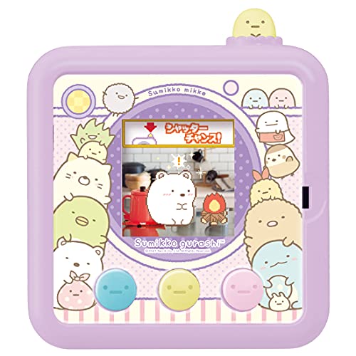 すみっコみっけ無し/1個 (x 1)/-・パッケージ個数:1・単4形アルカリ乾電池3本使用(電池は別売です。) ※電池はアルカリ乾電池をご使用ください。・原産地:中国・梱包サイズ:4×20×14cm・素材:プラスチック商品紹介 カメラをつかってすみっコゲット! 撮影した色で遊びが変わる! カメラですみっコのお世話やミニゲームを楽しもう♪ カメラで色をさがしてわなをつくったり、ごはんをあげたり、カメラ遊びがたっぷり楽しめる! お世話やミニゲームですみっコと仲良くなろう♪ ■すみっコをゲットするためのわなをつくろう! 必要な色をカメラで読み込むと、わなが完成! ■現れたすみっコを、カメラで追いかけてつかまえよう! タイミングよくシャッターボタンを押してゲット☆ ■140以上のすみっコ&みにっコが登場! つかまえてコレクションしよう。 ■お世話遊びもカメラで♪ すみっコのお世話をして、なかよくなるとアイテムがゲットできるかも…! ■ごはん・おきがえ・おふろ・おでかけ・もようがえなど、全部で9種類のお世話メニューがあるよ。 ■「しちへんげごはん」モード…カメラで撮影した色によってさまざまな「ごはんアイテム」がゲットできちゃう! ■「カメレオンおきがえ」モード…カメラですみっコたちのお洋服を色替え!コーディネートを楽しもう。 ■カメラで撮った写真を、すみっコたちのおへやの背景に設定できるよ! ■すみっコと一緒に写真を撮ろう!最大50枚まで撮影した写真を保存可能。 (本体でのみ確認と保存ができます) ■ミニゲーム6種収録!一部のゲームでは「ふつう」「むずかしい」モードを選んで遊べるよ。 ※光の反射や周囲環境の明るさで色を正しく認識できない場合があります。 【セット内容】すみっコみっけ本体(1) リバーシブル着せ替えシート(1) 取扱説明書(1) 安全警告 該当なし