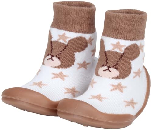 くまのがっこう/S/BSSHL2G・Color:くまのがっこうSize:S・パッケージ個数:1・サイズ=11.9cm(S) / 対象年齢：8-12ヵ月・素材・材質：綿・TPE / 中国製・お子様の室内履きやファーストシューズに。よちよち歩きの赤ちゃんの足にぴったりのベビーシューズ・ソールは滑りにくいTPE素材・可愛いギフトボックス入り、出産祝いやプレゼントに室内履きやファーストシューズに よちよち歩きの赤ちゃんの足にぴったりのベビーシューズ ソールは滑りにくいTPE素材。 取り外し可能のインソール付き。 可愛いギフトボックス入り、出産祝いやプレゼントに