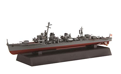 色分け済みグレー/41cm x 15cm x 5cm/艦NX-10・組み立てが必要なプラモデル。別途、工具が必要。商品紹介 日本海軍の量産された艦隊型駆逐艦、最終完成形である「夕雲型」の展示台が新しくなって登場！ 形状を見直し、新設計で安定性がアップ！ 台座が新しくリニューアル！組み立て中は裏返してパーツ入れとして使用できます。 初回ロット限定で展示台上面はストリップ模様/木甲板模様と、 メカニックな表面彫刻をしたバージョンが付属します。 マストは電探装備がなされる前後の形状差を別パーツ化しています。 甲板の最後部、爆雷装備についても竣工時/最終時での差を表現。 艦橋構造物は陽炎型と比較し、拡大された艦橋を新規専用部品で再現。 風雲には増設された25ミリ機銃と砲座が専用パーツにて表現。 接着で任意の場所に設置し臨場感を増す弾薬箱や、精密な作りの防弾板がサービスとして付属します。 艦NEXTシリーズは、艦船モデルをより作りやすく、それでいてリアルな出来を実現するプラキットです。 ◆各部色分けした成形により、塗装不要です。 ◆パーツの合わせが目立たない分割方式を採用しています。 ◆接着剤を必要としないスナップキットです。 ◆細かい部分の色分けを再現するシールが付属しています。 ◆艦体と艦底部は別パーツ化されているので、 　フルハル仕様/洋上模型仕様と選択して組み立てることができます。 ※この商品は日本製です。 ※この商品は、組み立てが必要なプラモデルキットです。 安全警告 特になし