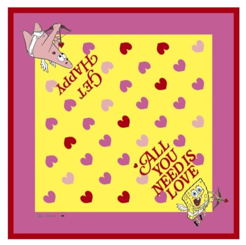 樂天商城 - 大西賢製販 SPONGEBOB ランチシリーズ HEART ANGEL ランチクロス スポンジボブ 約430×430mm SBH-800 送料無料