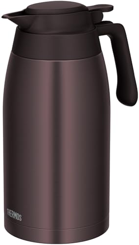 【食洗機対応モデル】 サーモス ステンレスポット 2.0L ブラウン 保温ポット 卓上ポット 保温保冷 広口設計 TTG-2000 BW 送料無料