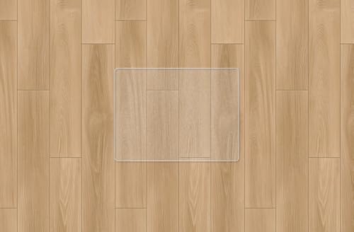 乐天商城 - パール金属 チェアマット 透明 80×100cm クリア 1.5mm厚 エッジ部段差少ない斜めカット 拭ける PVC 床暖房対応 お手入 送料無料