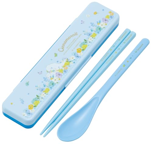 乐天商城 - スケーター(Skater) 箸 スプーン セット 弁当 大人用 コンビセット 18cm カチャカチャ鳴らない 日本製 サンリオ シナモロ 送料無料