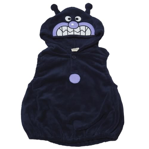 2025年 秋冬 バイキンマンベビー あったかフリース なりきりベスト なりきりシリーズ ANPAN ...