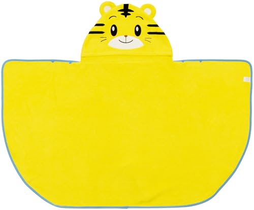 乐天商城 - スケーター(Skater) バスポンチョ フード付き キッズ 吸水速乾 108×92cm しまじろう BPO1-A 送料無料