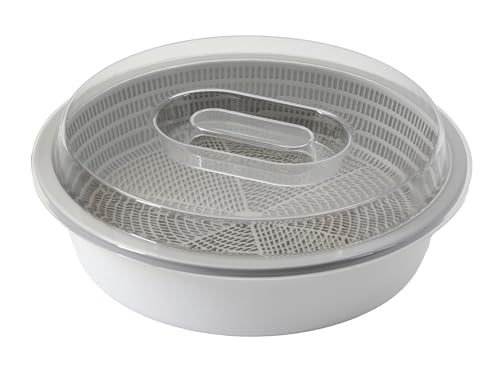 乐天商城 - パール金属 水切り カゴ トレー 卓上トレー 万能トレー 日本製 プラスチック製 外径27.5×奥行27.5×高さ9cm ララシャイン 送料無料