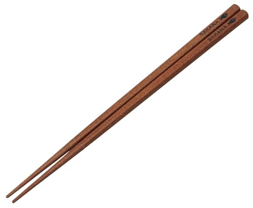乐天商城 - スケーター(Skater) さかな 魚 専門 箸 木製 23cm つかみやすい超極細先角形状 ANFS5-A 送料無料