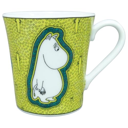 乐天商城 - 山加商店 MOOMIN (ムーミン) 九谷焼 Kutani マグカップ 300ml 径約9×9cm ムーミン ニョロニョロ 母の日 女性 送料無料