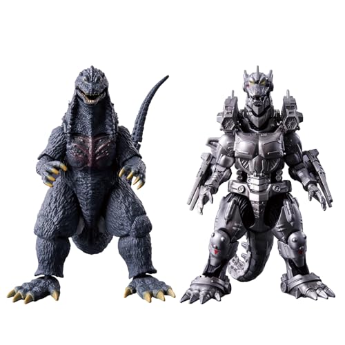 [バンダイ(BANDAI)] ゴジラアクションフィギュア ゴジラ(2003) × 3式機龍〈改〉重武装型バトルセット 送料無料