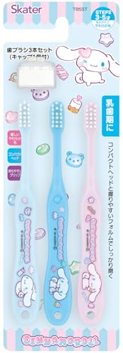 乐天商城 - スケーター(Skater) 子供用 歯ブラシ 園児用 3-5才 やわらかめ 14cm サンリオ シナモロール マシュグミ TB5ST-A 送料無料