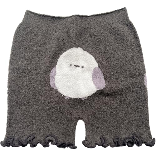 Rakuten - [Stream] ストリームマーケット パンツ 毛糸の レディース 薄手 もこもこ ふわふわ あったか シマエナガ モール インナー 一 送料無料