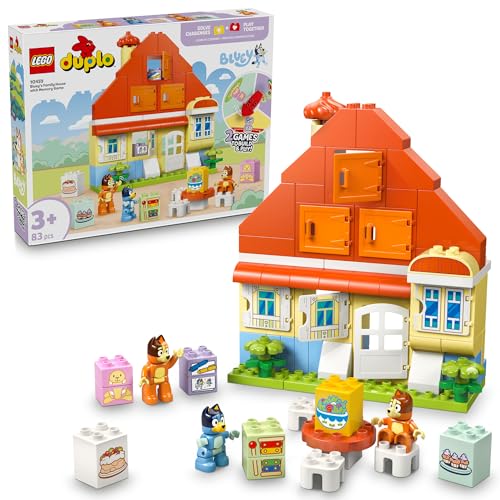 レゴ(LEGO) ブルーイ ブルーイのおうちとメモリーゲーム おもちゃ 玩具 誕生日 プレゼント ブロック 知育 男の子 女の子 子供 送料無料