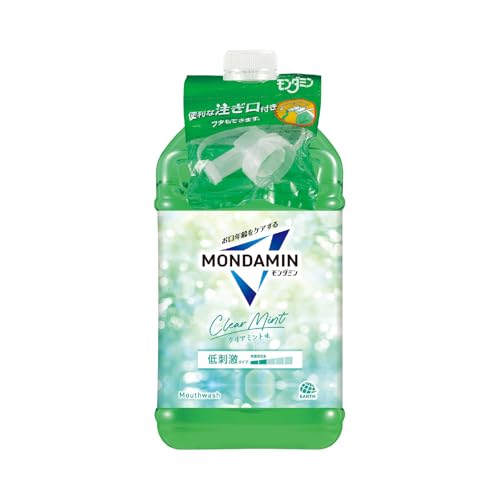 モンダミン クリアミント マウスウォッシュ 業務用 大容量 3L ノズル付き 低刺激 口臭ケア デンタルリンス オーラルケア 送料無料