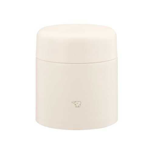 Rakuten - 象印 スープジャー 300ml 汁椀サイズ 【おいしく保温・保冷】 食洗機対応 洗いやすい シームレスせん お弁当 広口 エクリュベージ 送料無料